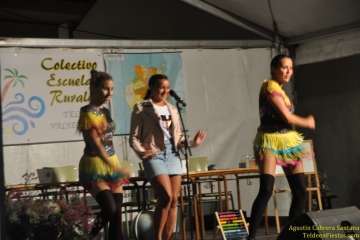 Lección escolar en el pregón de San Roque (Foto TF)